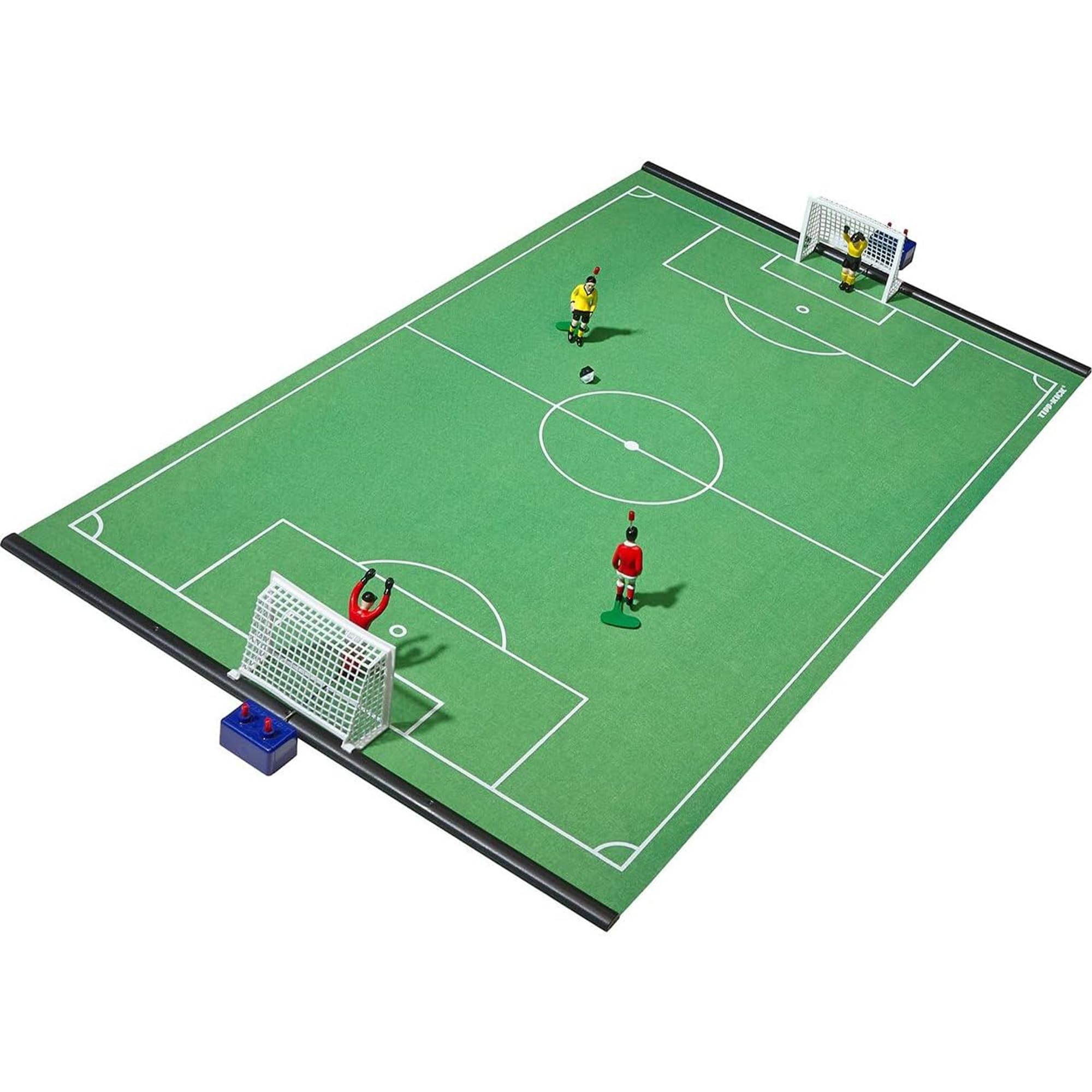 TIPP-KICK Spiel Classic Tischfußball-Set Das Original - Fußball-Spiel mit Spielern, Torwarten, Plastik-Toren, Bällen und Spielfeld aus Filz, ideal für Einsteiger, Geschenkidee für Fans