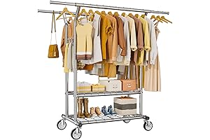 Clothes Racks for Hanging Clothes Heavy Duty