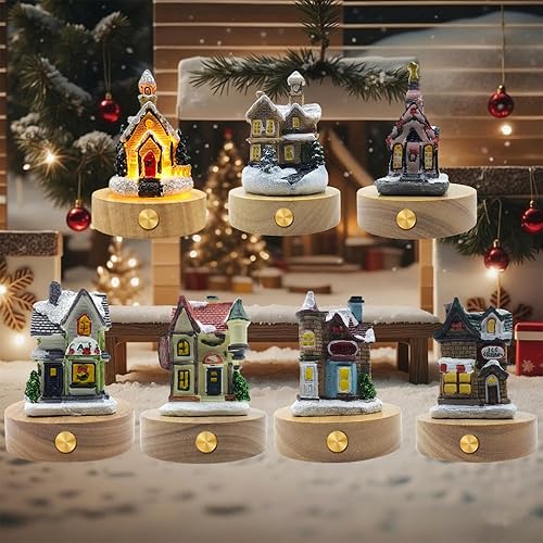 Miniatura 7 de Luz nocturna para Navidad, pequeñas lámparas de mesa decorativas con control remoto, regalo para niños y niñas adolescentes, dormitorio, sala de