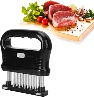Meat Tenderizer Tool with 48 Needle Blades, Detachable Pork Beef Tennderizer, Durable Needle Meat Tenderizer Tool, Steak Chicken Tenderizering Tool, Meat Tenderizer Machine for Cooking