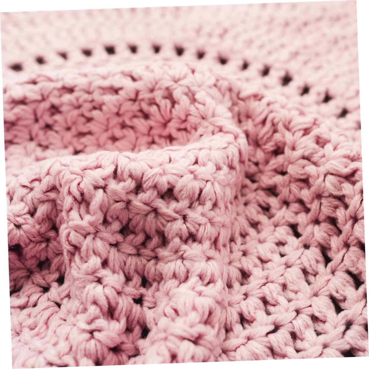 Round Mat Cozy Carpet for Floor Slip Rug Elegant Decor for Nursery Bedroom Sitting