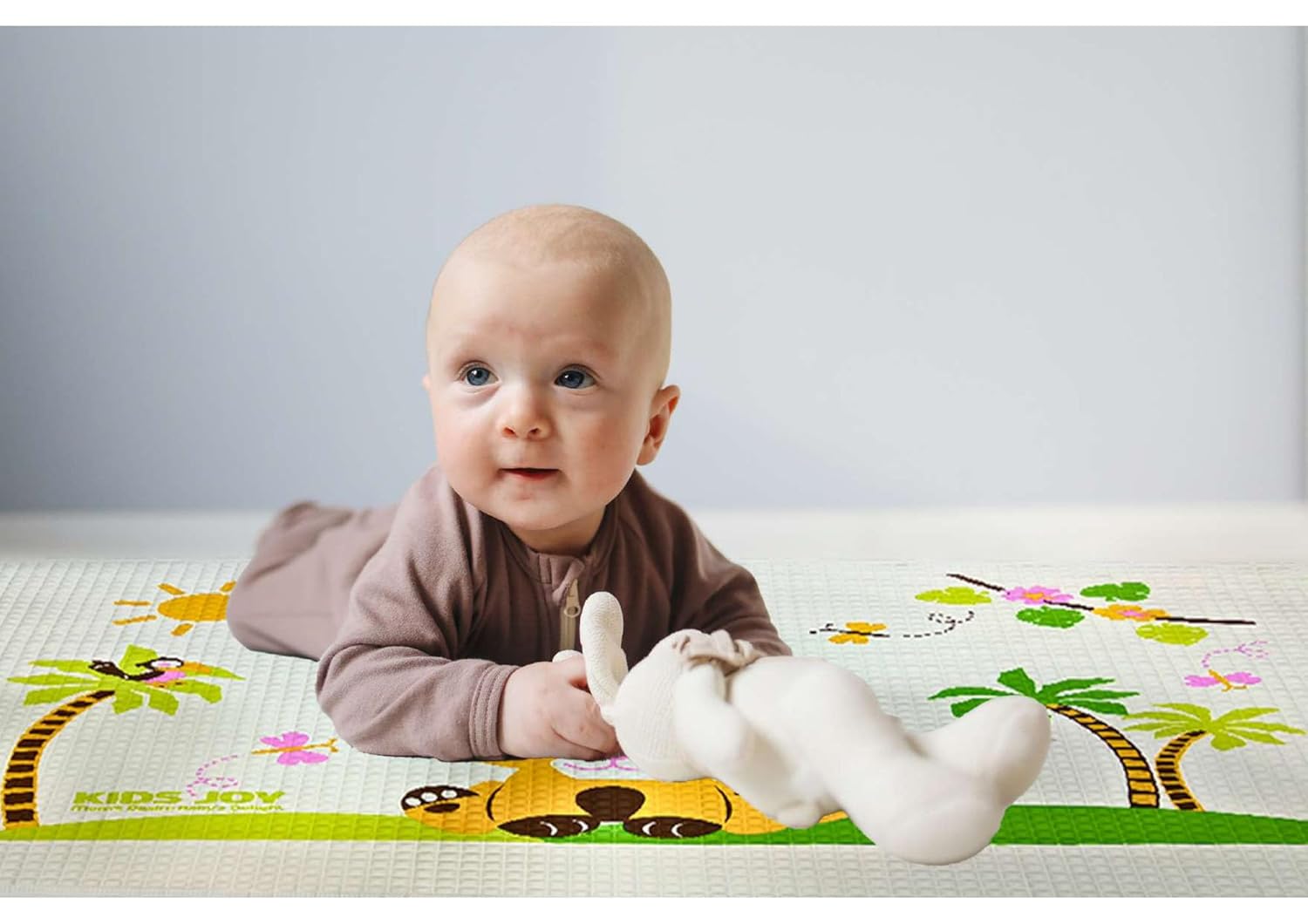 Printed Airfilled Rubber Cot Sheet |Baby Water Resistant Bed Protector Dry Sheets for New Born Babies |Extra Absorbent Washable Matress Protector (Size- 90 X 60)