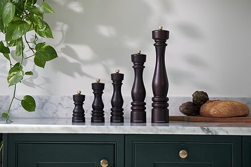 Miniatura 9 de Cole & Mason Molino de sal de madera de chocolate Londres 5.118 in