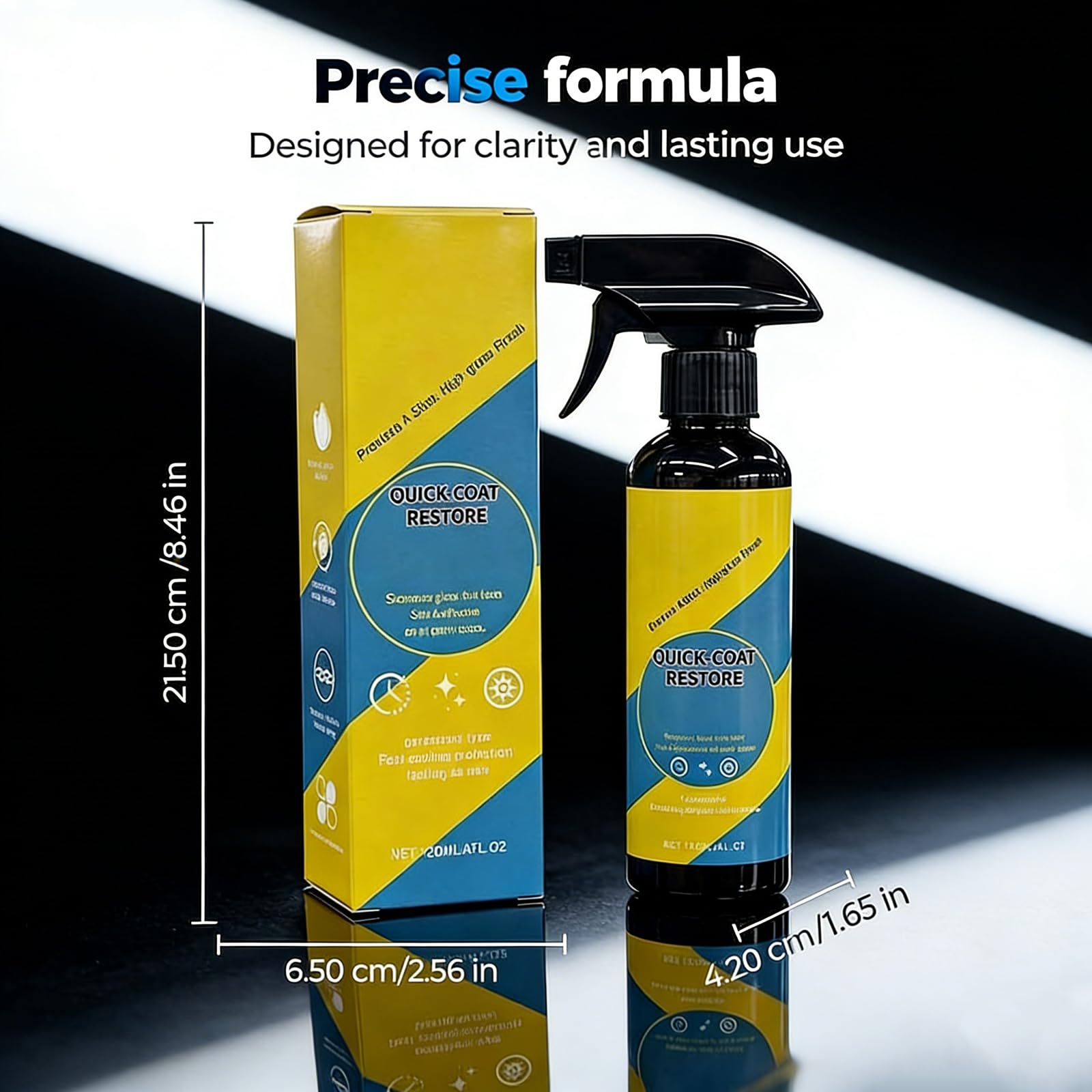 2026 Nano Quick Coat Restore - Advanced Quick-Acting Car Coating Spray for Long-Lasting Gloss, Dust Proof & Glazing Effects (1 Piece) — view 5
