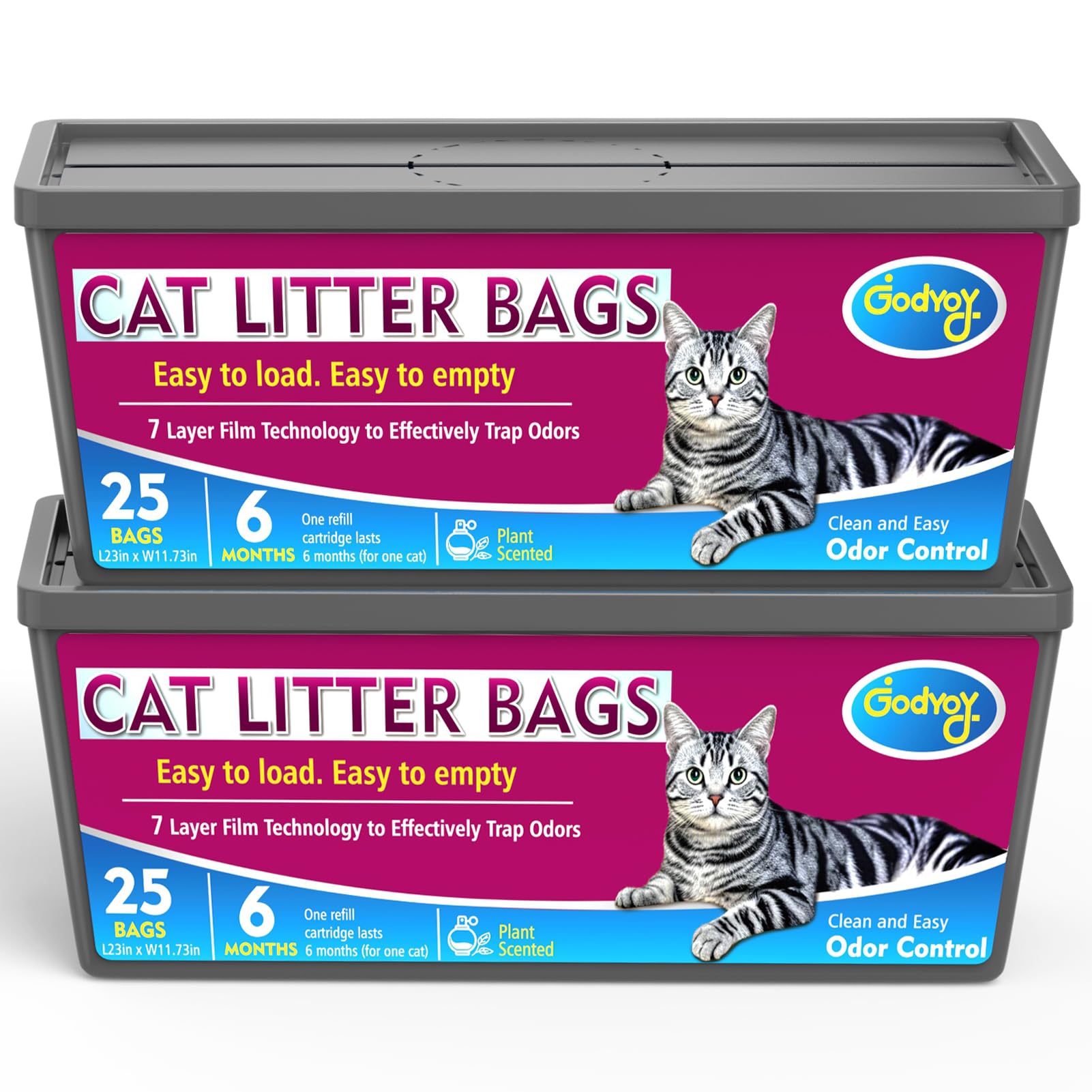 Amazon.com: Cat Litter Refill Bags Compatible with Genie Easy Roll