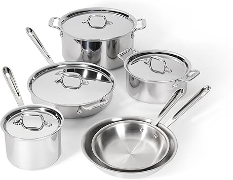 All-Clad D3 Tri-Ply Cookware Set