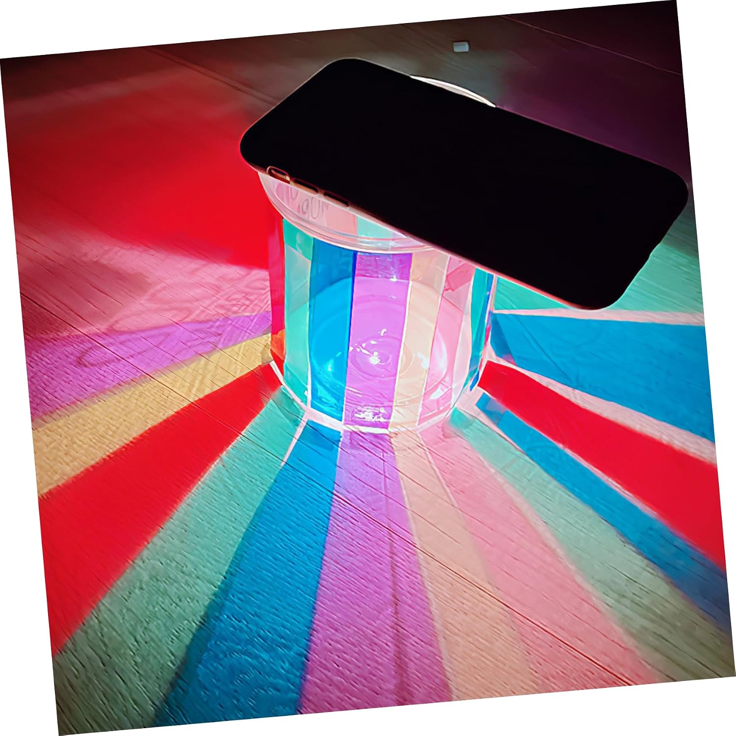 Uonlytech 9Sheets Colored Cellophane Paper Transparent Wrapping Material for DIY Crafts Vibrant Craft Sheets