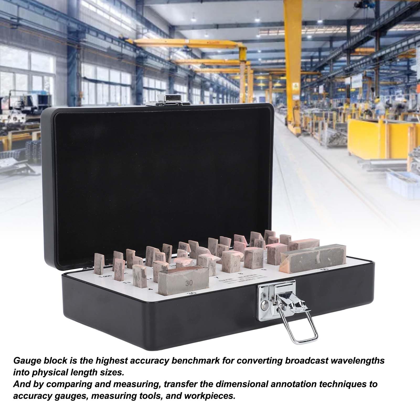 Amazon | 32個のゲージブロックセット、高精度ポータブル