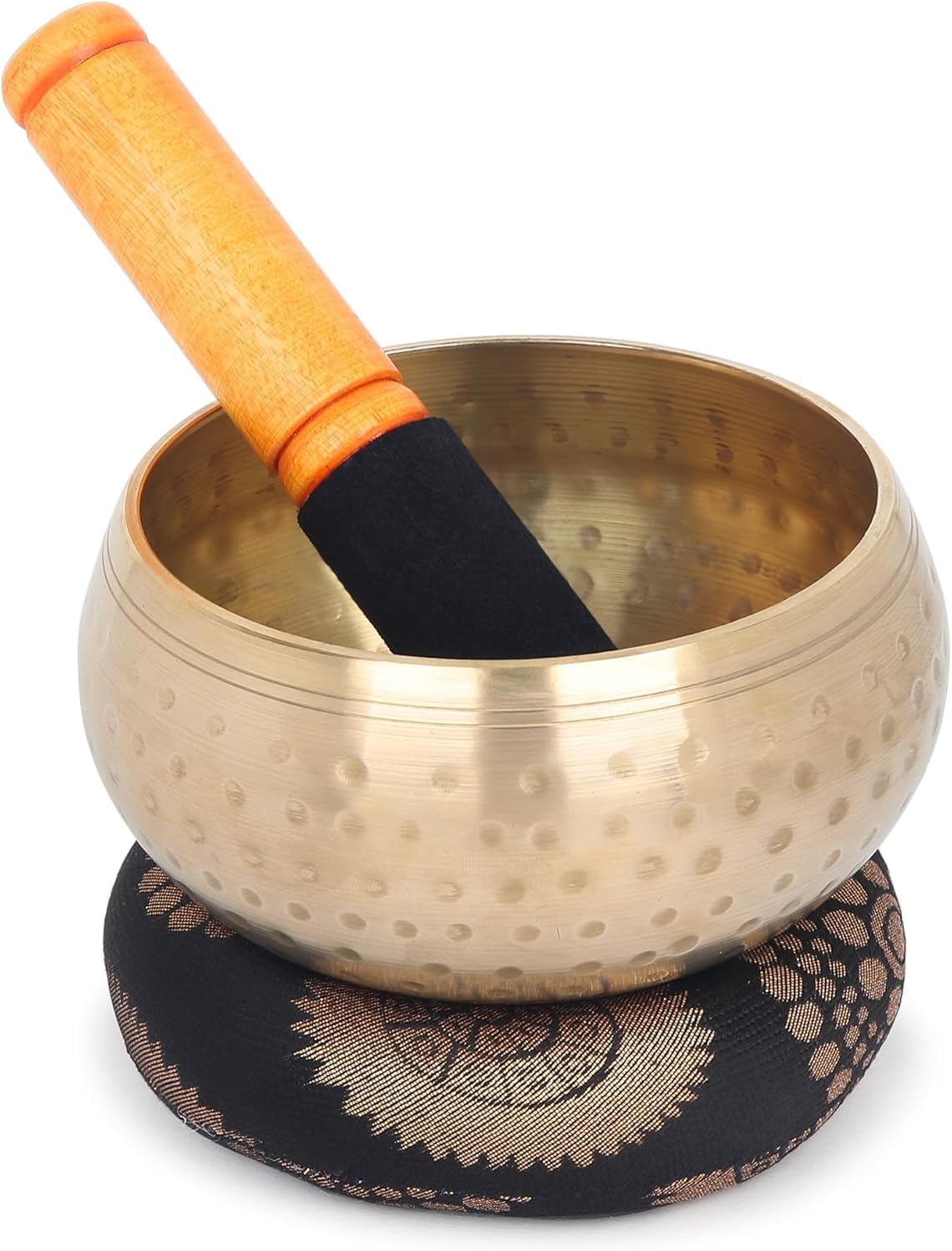 Zap Impex Beautiful New Hand Hammered Brass Singing Bowl Tibetan Meditation Yoga Singing Bowls 4.5 Inch