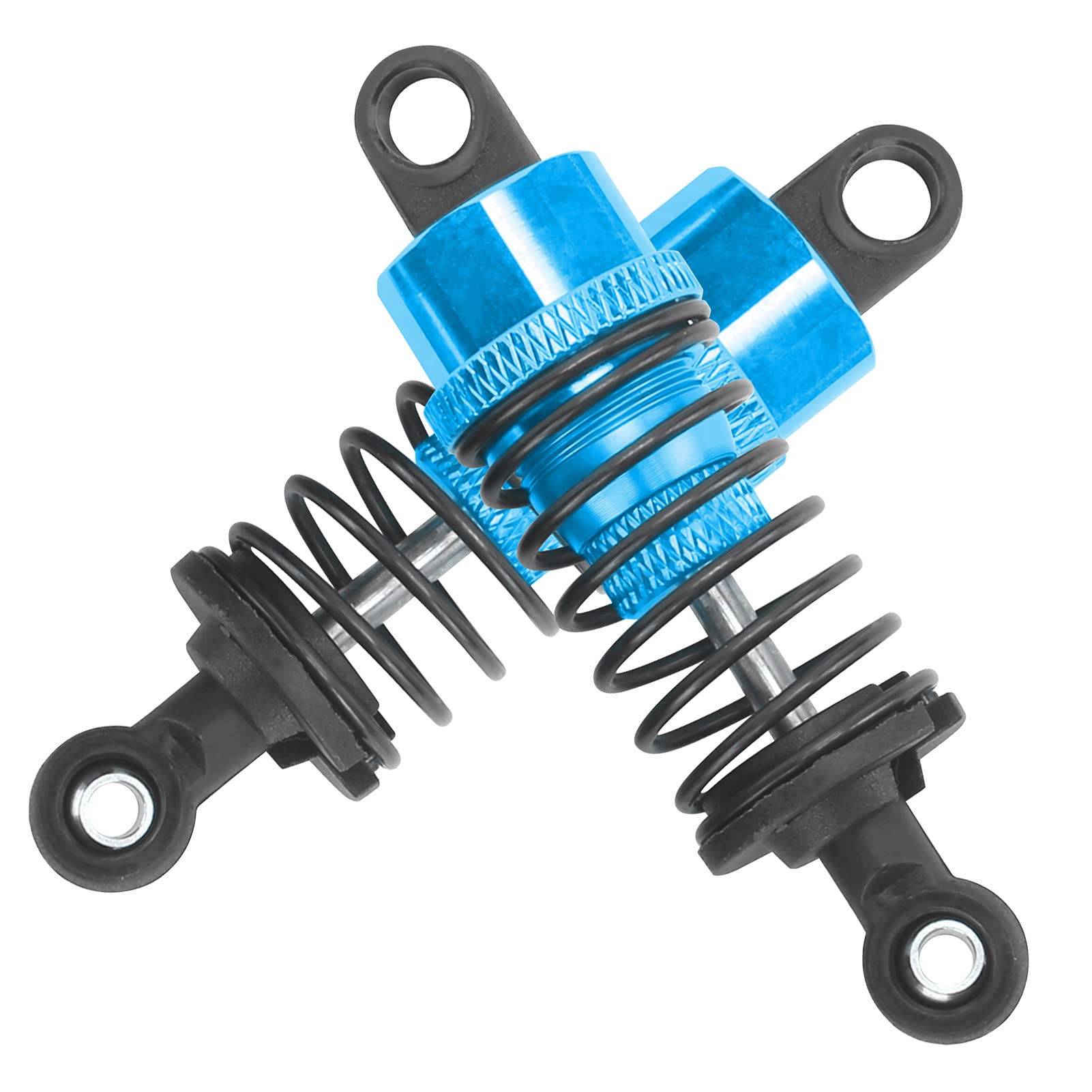 Lot De 2 Amortisseurs De Voiture RC Réglables 65 Mm En Métal Pour Slash 2WD/HPI/ (or