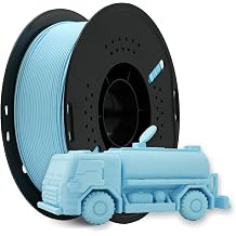 PLA Matte 3D Printer Filament 1.75mm 1KG2.2lbs, Jucoole, High Precision, Strong Toughness, Odorless, Better Flow, Moisture Proof 3D Printing PLA Matte Filament, for FDM Printers Blue