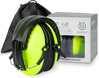 Protection Ear Muffs, Noise Reduction Safety Ear Muffs Shooting Earmuff NRR 20 dB Ear Defenders for Adults and Kids