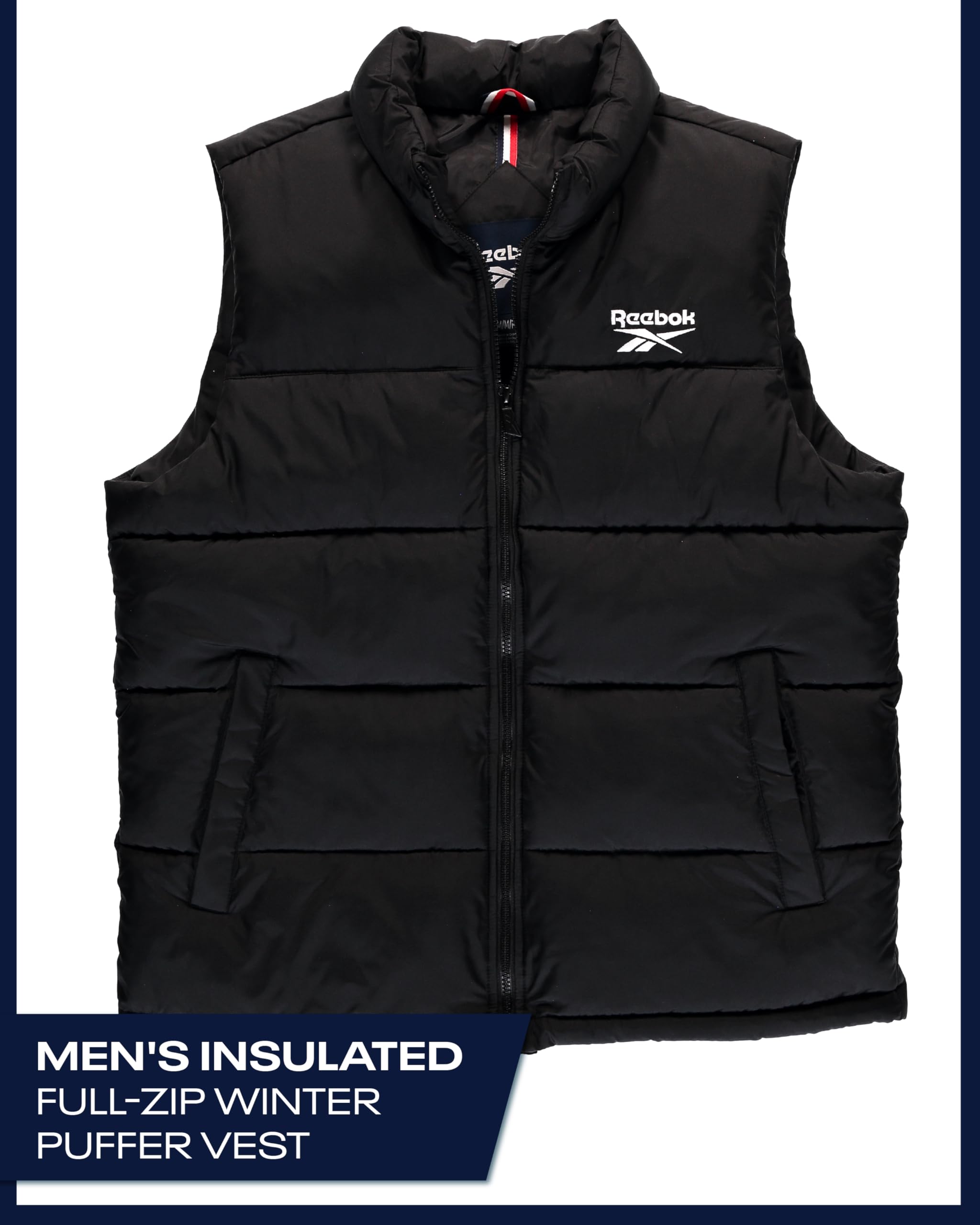 Reebok M Midweight Puf Vest Chalecos Hombre (Pack de 1)
