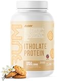 RAW Whey Isolate Protein Powder, Vanilla Oatmeal Cookie (CBUM Itholate Protein) - 100% Grass-Fed Sports Nutrition for Muscle Growth & Recovery - Low-Fat, Low Carb, Naturally Flavored - 25 Servings