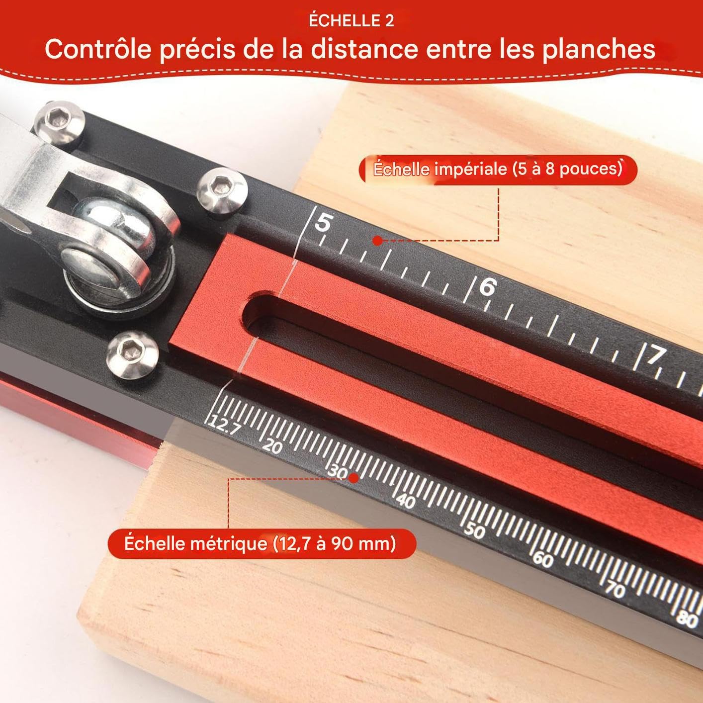 Outil De Pose Pour Bardage - Kit De Fixation Avec Jauge De Mesure Pour Maison | Outil Gecko Pour Bardage, Règle Multifonction De Chevauchement De Panneaux Murs Pour Adultes Débutants Et Experts