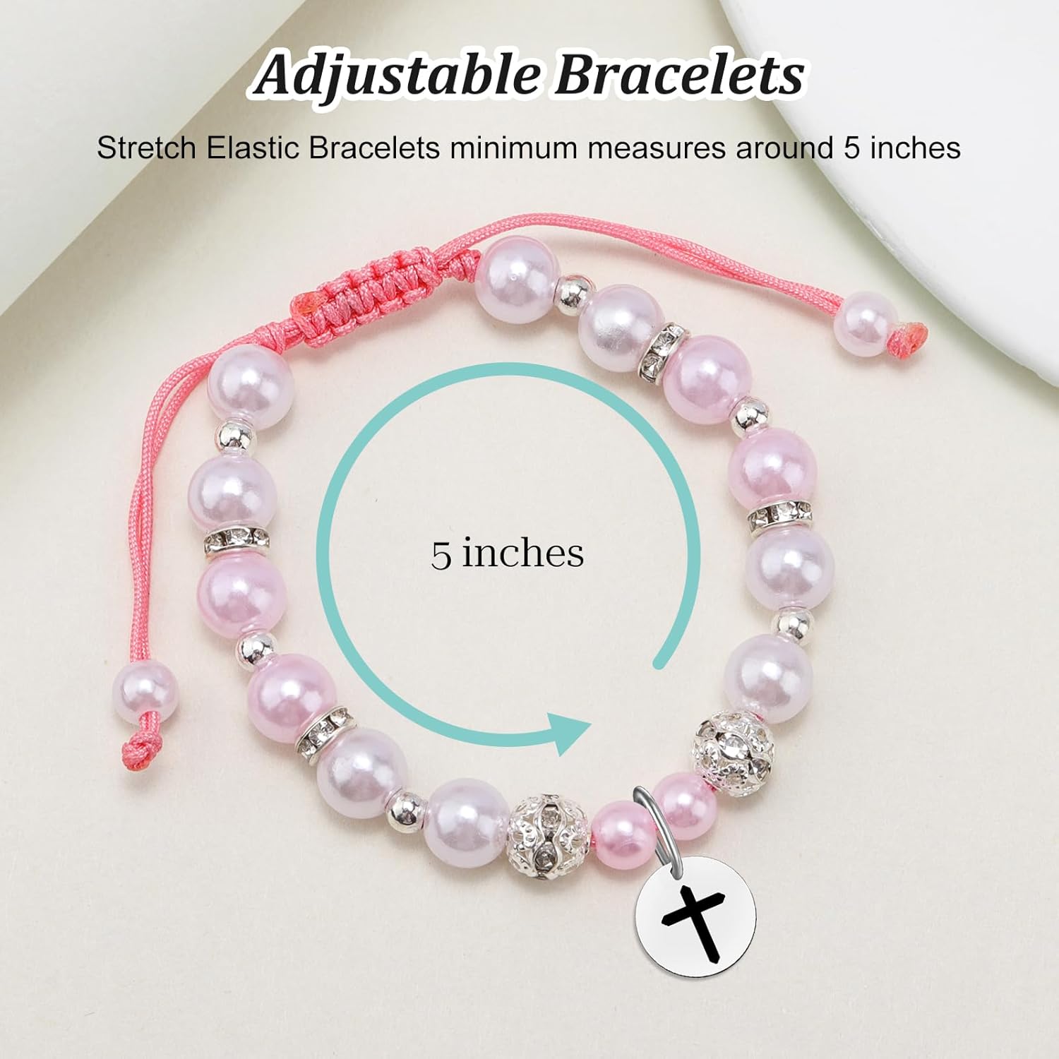 Christian Graduation Beaded Bracelets for Women Daughter Best Friend Religious Graduation Gifts for Her Friend Sister Bible Verses for Graduates Stretch Bead Bracelet Christian Stretch Jewelry - Image 3