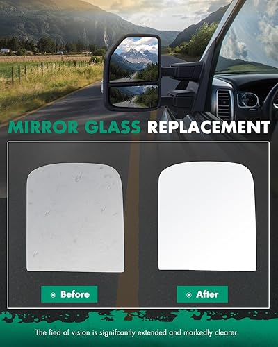 Miniatura 6 de SCITOO Espejo lateral de repuesto para Chevy 1988-1998 para Chevypara GMC C1500K1500 1999-2017 para Chevypara GMC Silverado, espejo lateral inferior