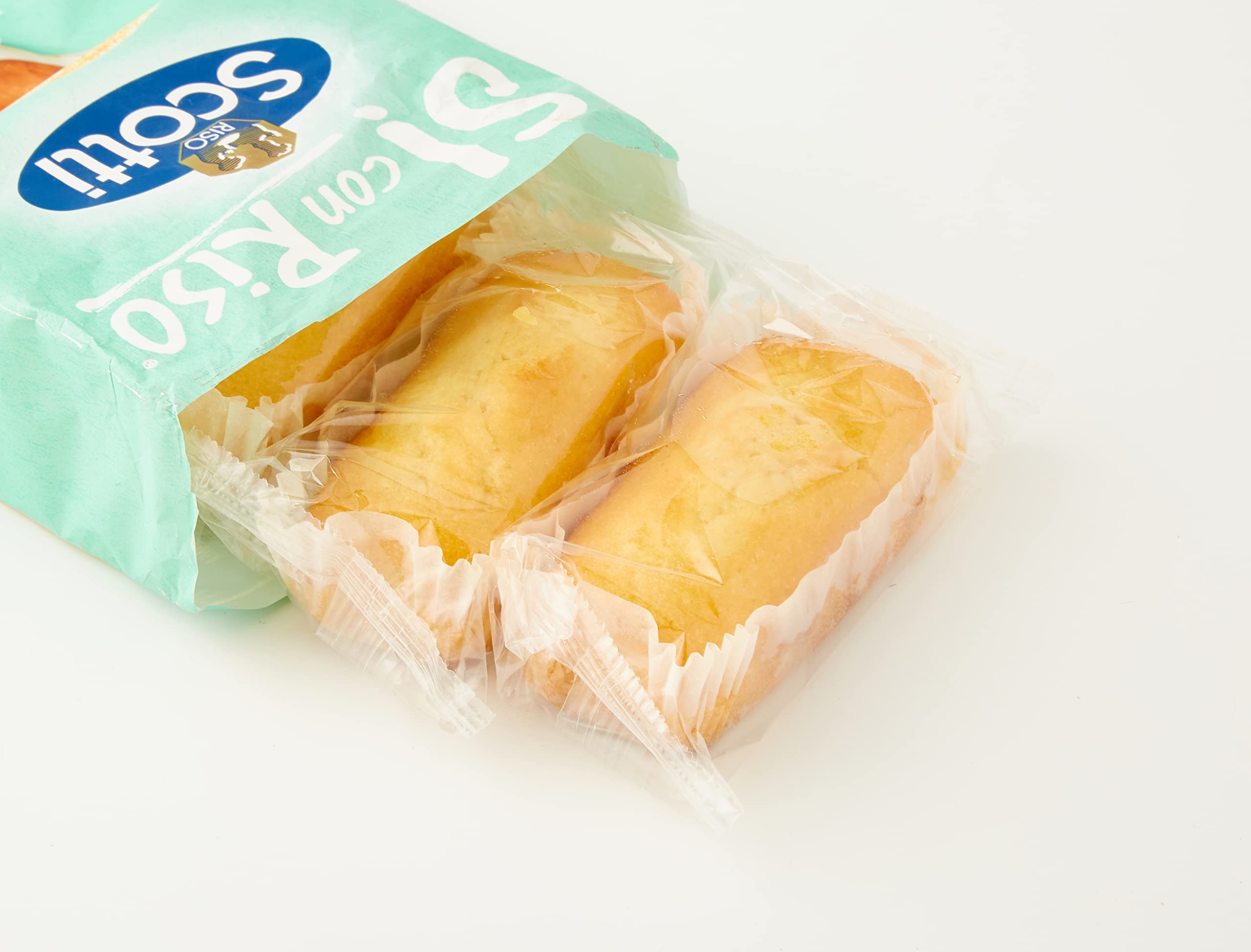 Riso Scotti PlumCake con Riso Senza Lattosio 190 g sin aceite de palma sin proteínas de leche