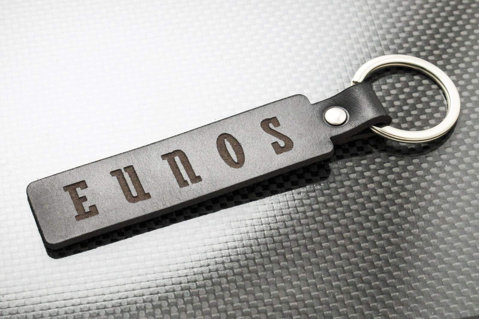 Handmade Leather Keychain Keyring for Eunos