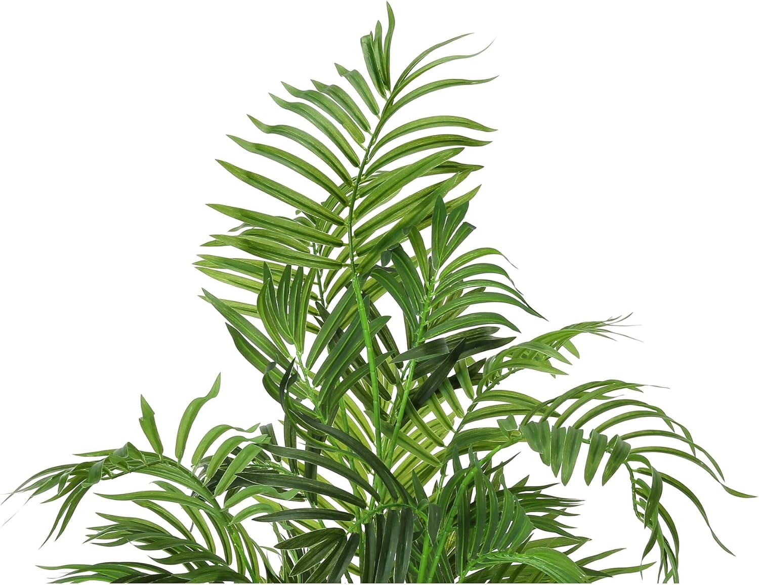 47'' Tall Green Areca Palm Tree in Black Pot