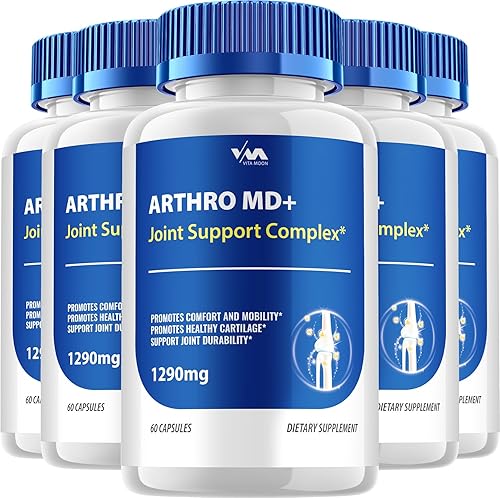 Arthro MD+ Capsule (5 unidades) - ArthroMD+ fórmula avanzada, apoyo totalmente natural y bienestar, 300 cápsulas
