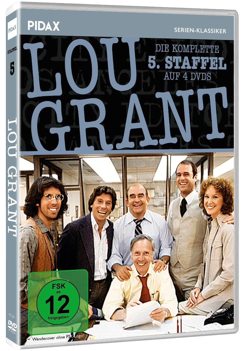 Lou Grant - die komplette 114-teilige preisgekrönte Kult Reporter Serie mit Edward Asner (Pidax Serien-Klassiker) zzgl. Bonus Krimi