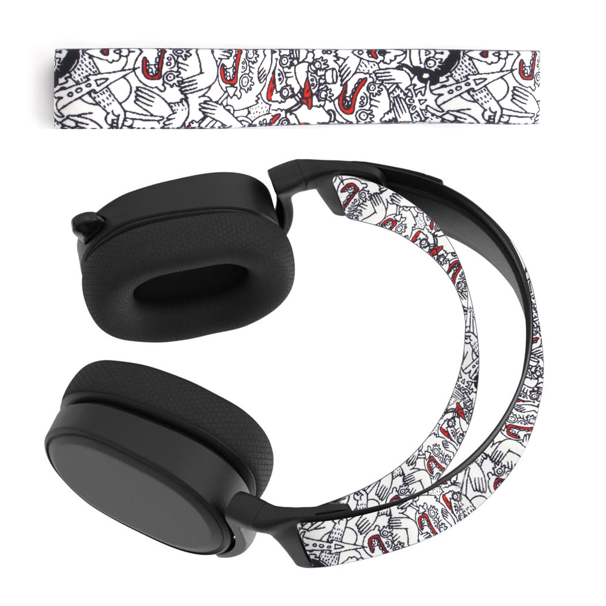 Amazon.com: Arctis 7 Fabric Headband Replacement Headband Top Pad