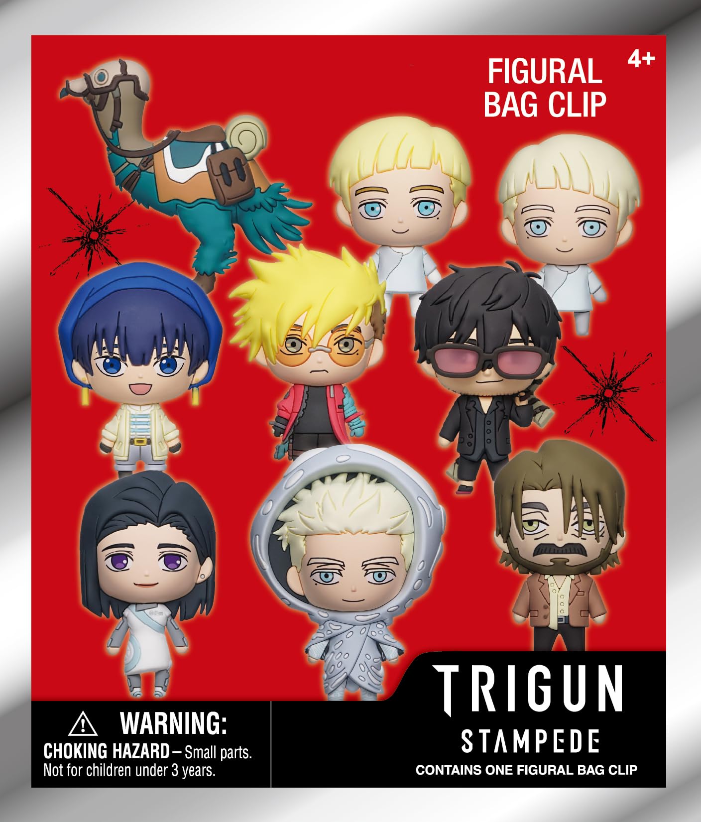 Amazon.co.jp: Trigun Stampede 3Dフォームバッグクリップシリーズ1