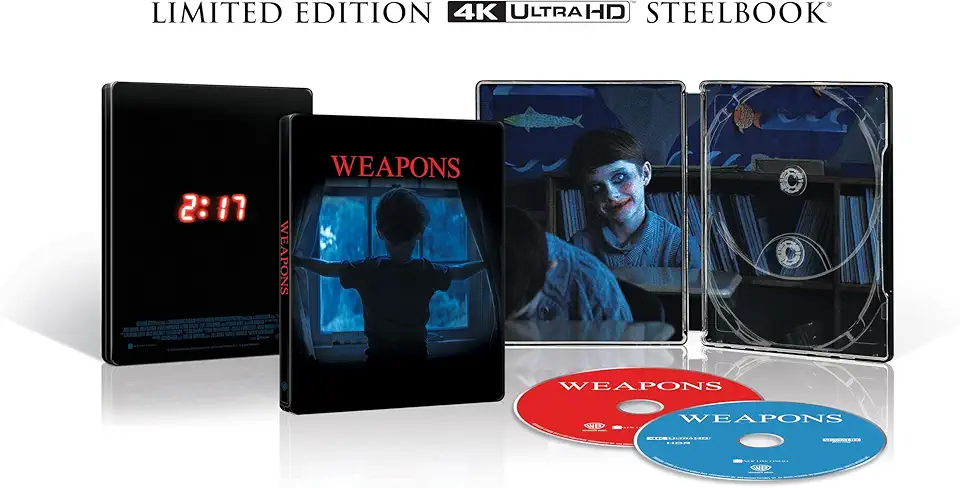Weapons (BIL/4K Ultra Steelbook + Blu-ray)