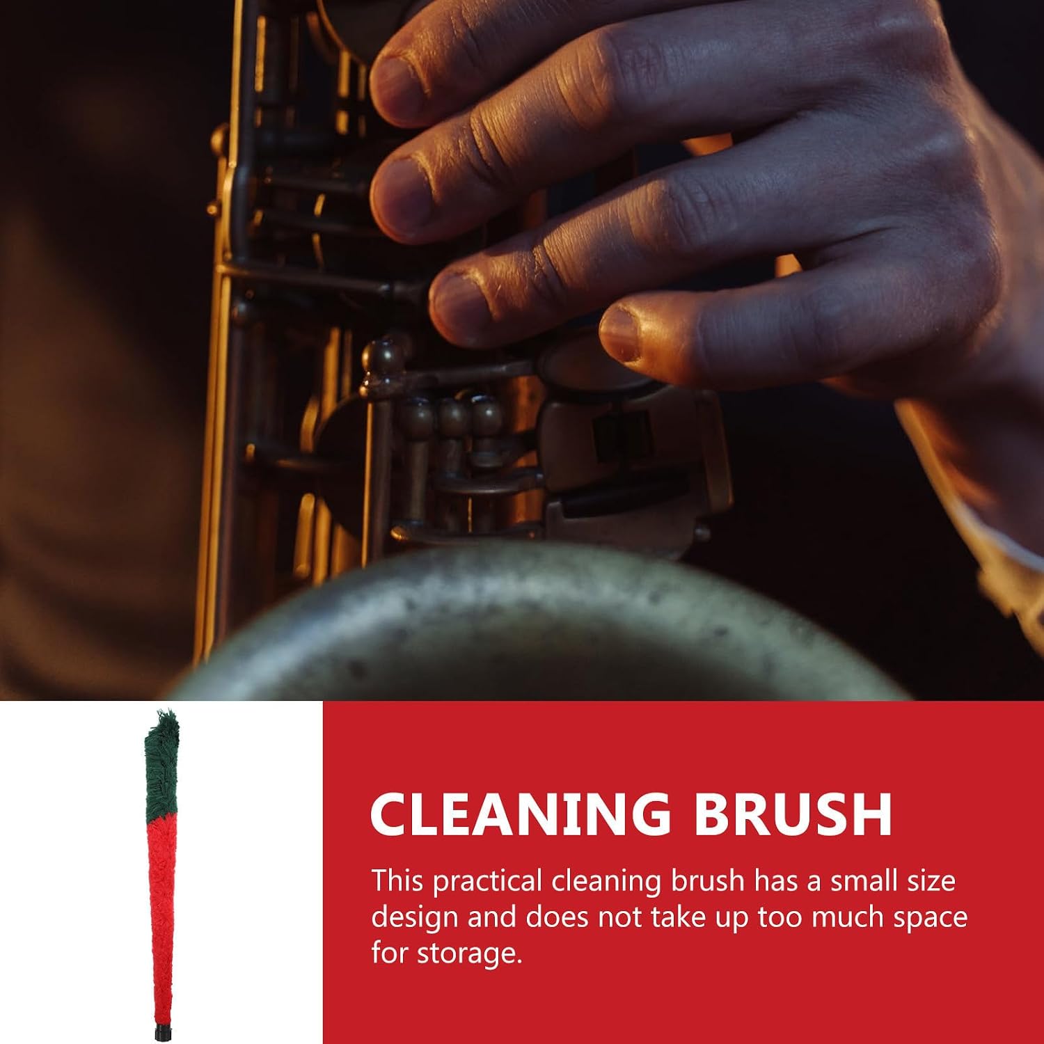 Saxophone Care for Cleaning Removal Brush Moisture Nylon and Tool image 5