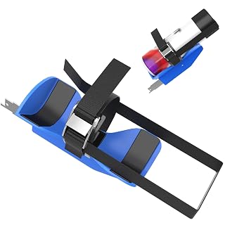 Deerchirp Paint Shaker for Reciprocating Saw, The Original Paint Can Shaker with One-Click Adjustment, Universal Spray Can Paint Mixer Fits 2" to 4" Cans (Blue) - Amazon product rated Grade B