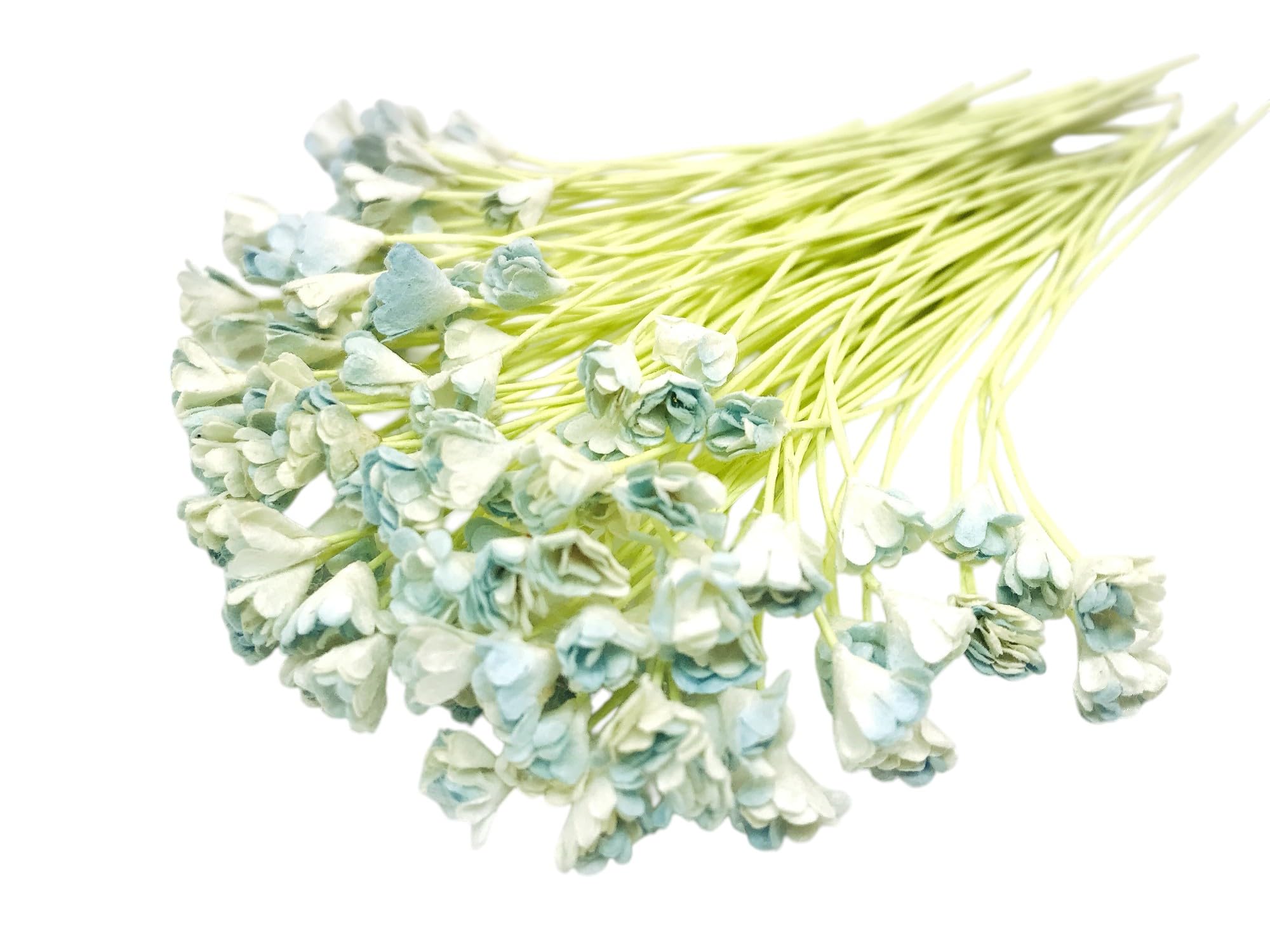 Flores de papel de morera artesanales PL Gypsophila diminutas para manualidades finas