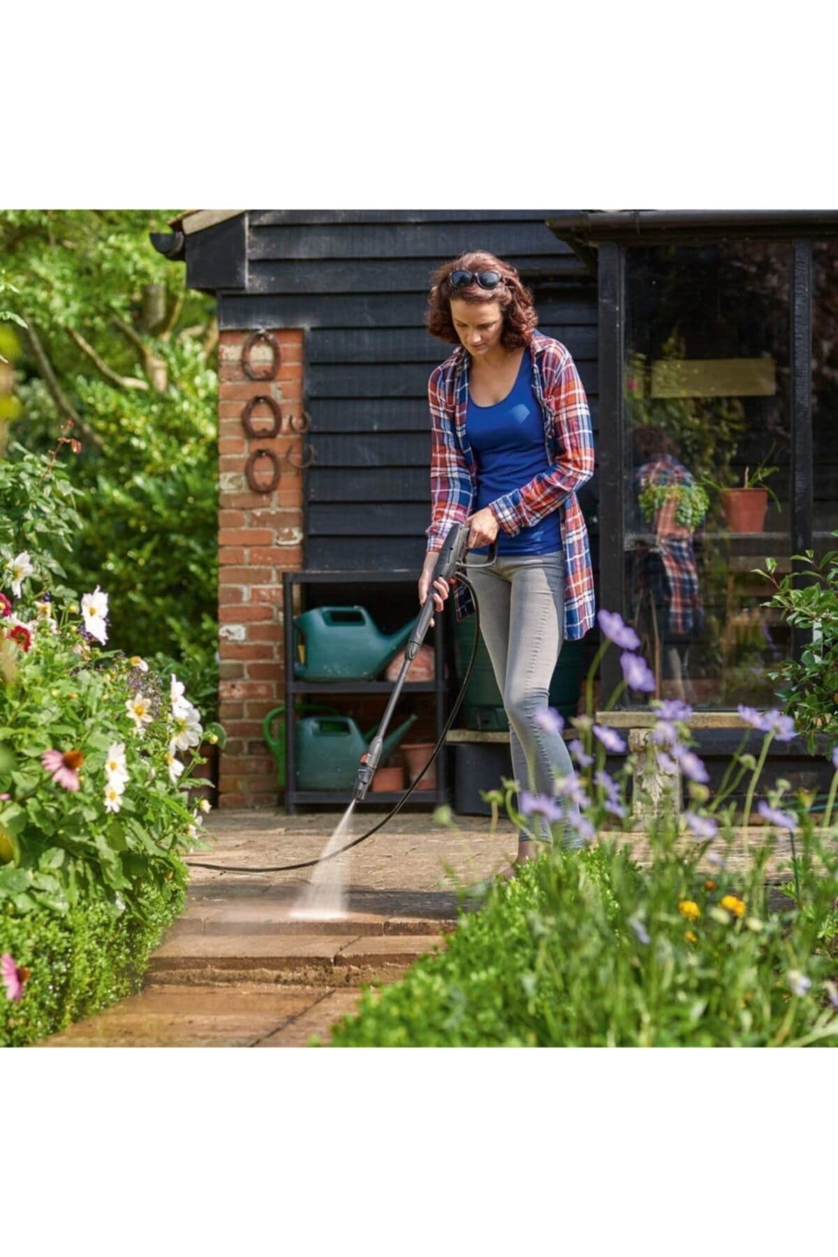Bosch Hidrolimpiadora de Alta presión EasyAquatak 100 Long Lance