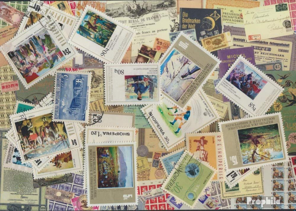 Prophila Collection Albania 25 various stamps (Stamps for collectors), Medium