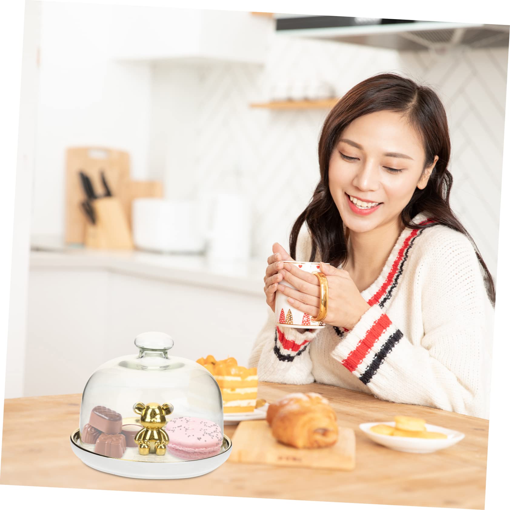 IMIKEYA 1 Set Di Vassoio Per Torte Vassoi Di Frutta Torte Snack Vassoio Per Servire Snack Vassoio Per Servire Torte Piatto Di Esposizione Per Torte Vassoio