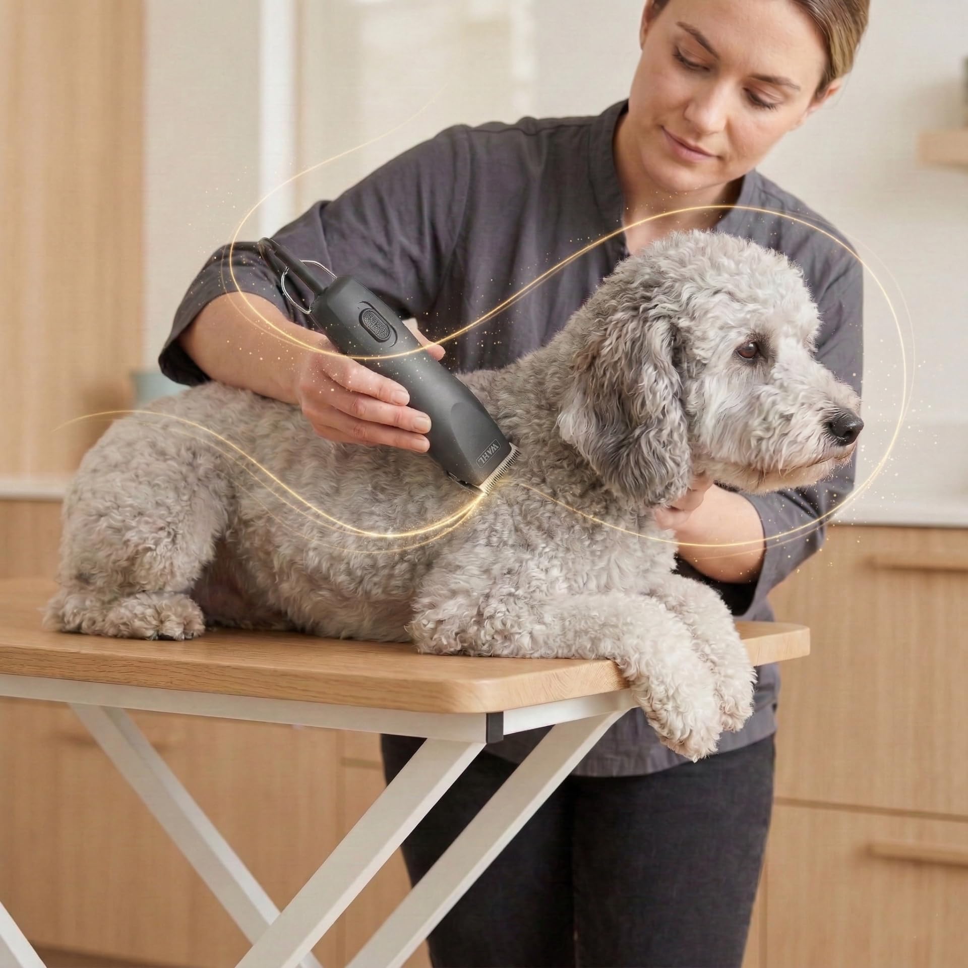 Agrarzone Edition Wahl Max 50+ tosatrice cani e gatti - Potente e silenziosa con 2 velocità, Set rialzi incluso - Moser Max 50 ideale per tutti i tipi di pelo, Professionale e made in Germany