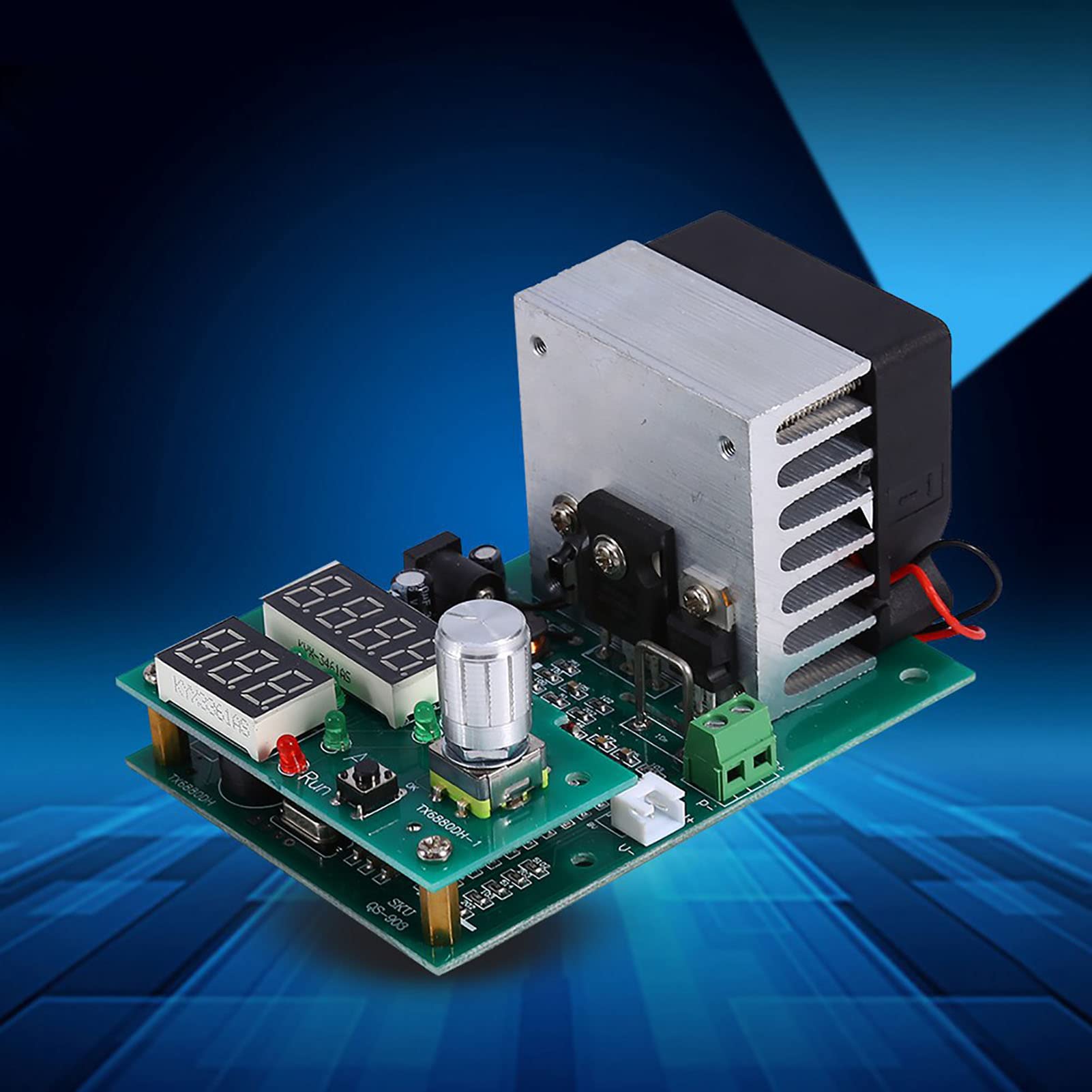 FTVOGUE 9.99A 30V Módulo de Carga Electrónica de Corriente Constante Capacidad de Batería Multifuncional Probador de Descarga 60W