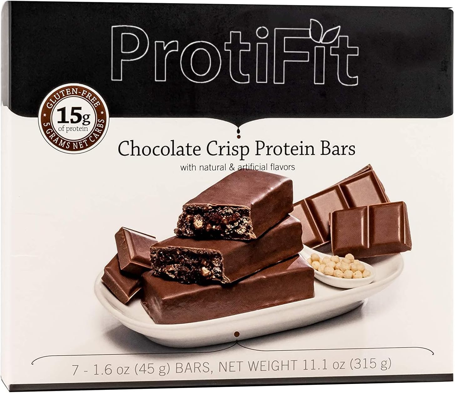 Ideal Protein Compatible Proti Fit Chocolate Crisp High Protein Bars