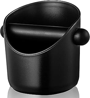 PIQIUQIU Recipiente para bater, porta-filtros, peneira, Knock Box, café expresso, caixa de batido para bolos