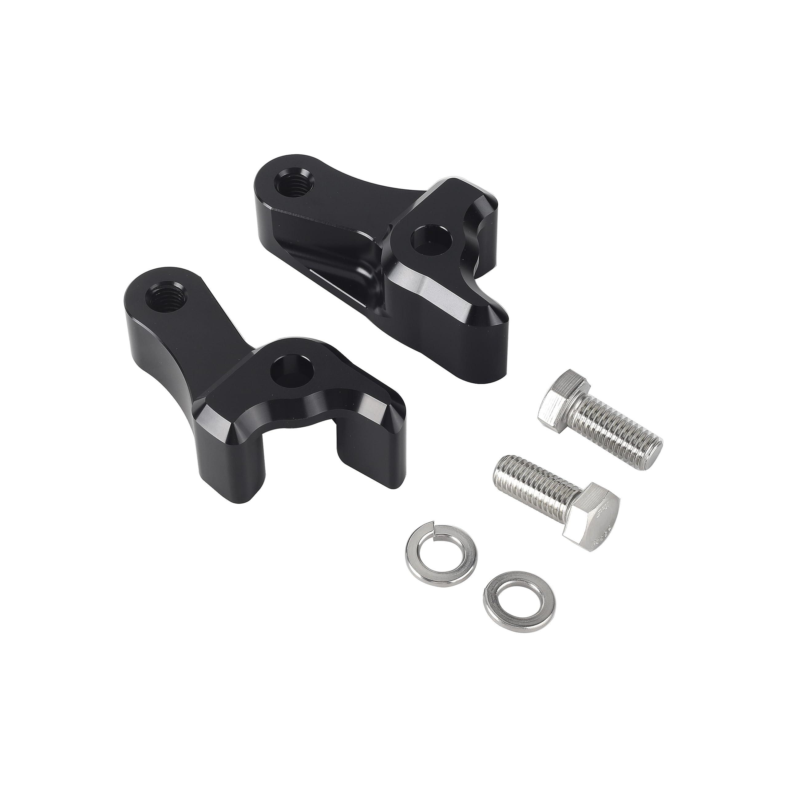 Amazon.com: FVMOTO Black 1 Inch Lowering Blocks Kit Fit for Harley