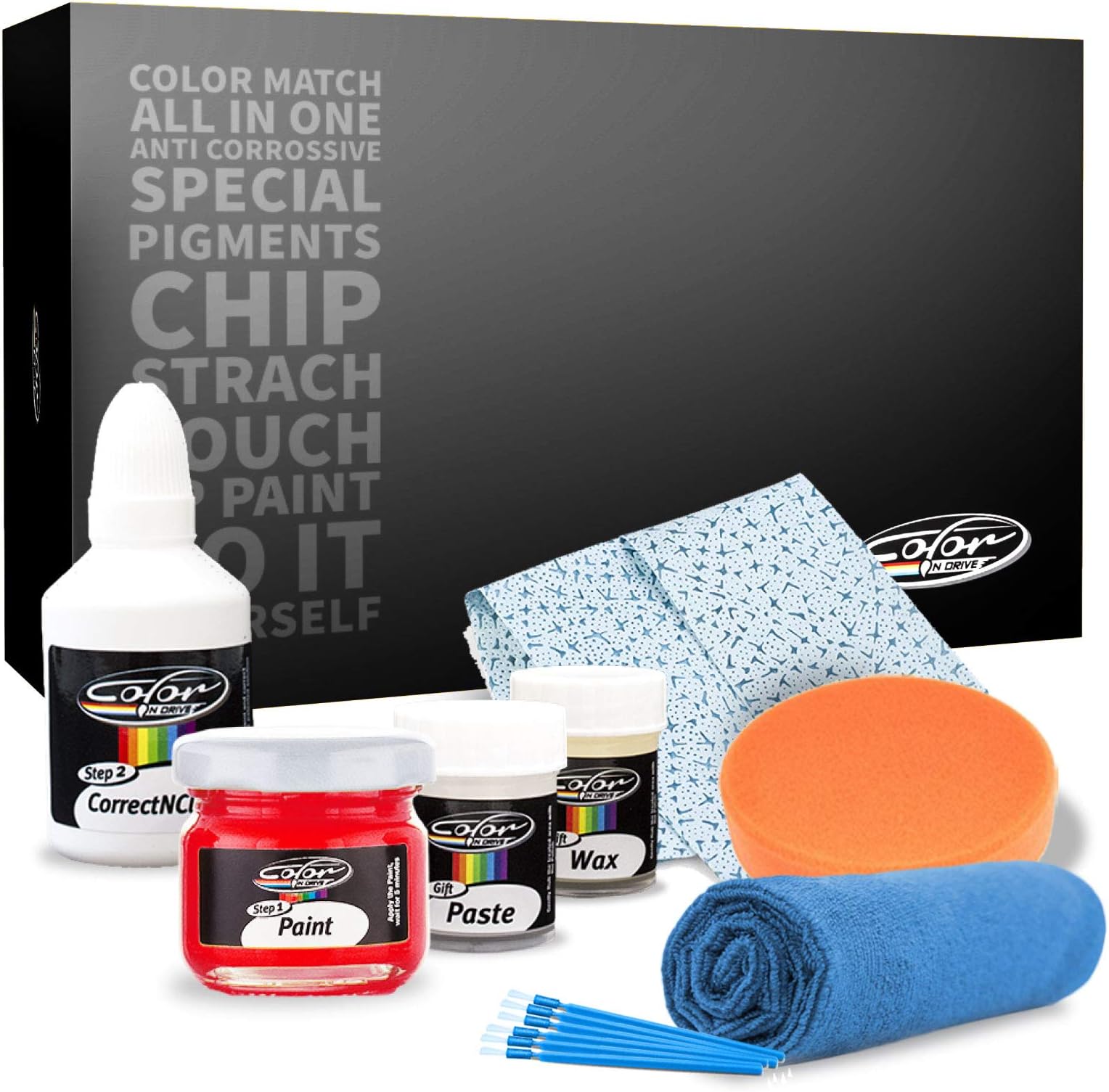 Touch Up Paint - Compatible with Mazda Titanium Flash (42S) - Scratch and Chip Repair Kit - Plus Pack