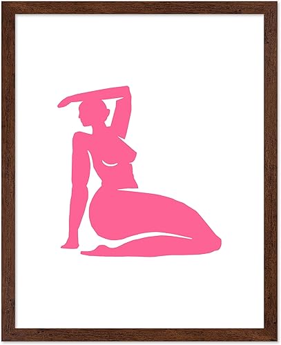 Miniatura 91 de Monem Art - Póster de yoga, impresión retro de yoga para el hogar, arte de meditación, arte espiritual, arte de silueta, arte de gato, arte bohemio