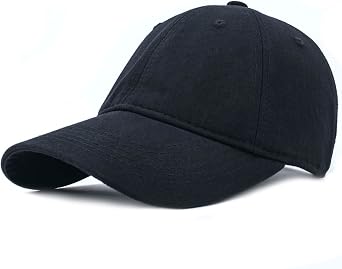 100% Cotton Baseball Cap Polo Style Blank Unisex Low Profile Adjustable Premium Cotton Men Women Unstructure Hat