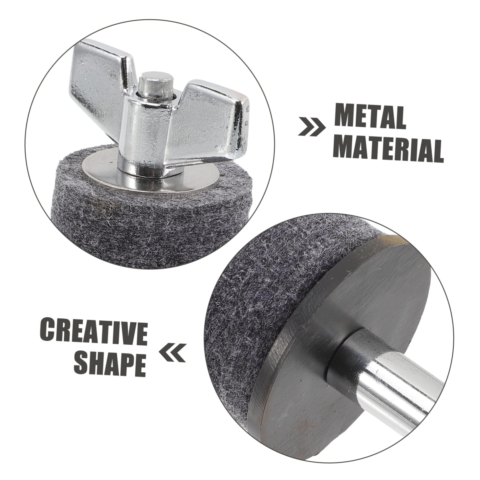 VICASKY Metal Cymbal Holders Stackers Cymbal Stand Stacker Mount Hihat Cymbal Holder