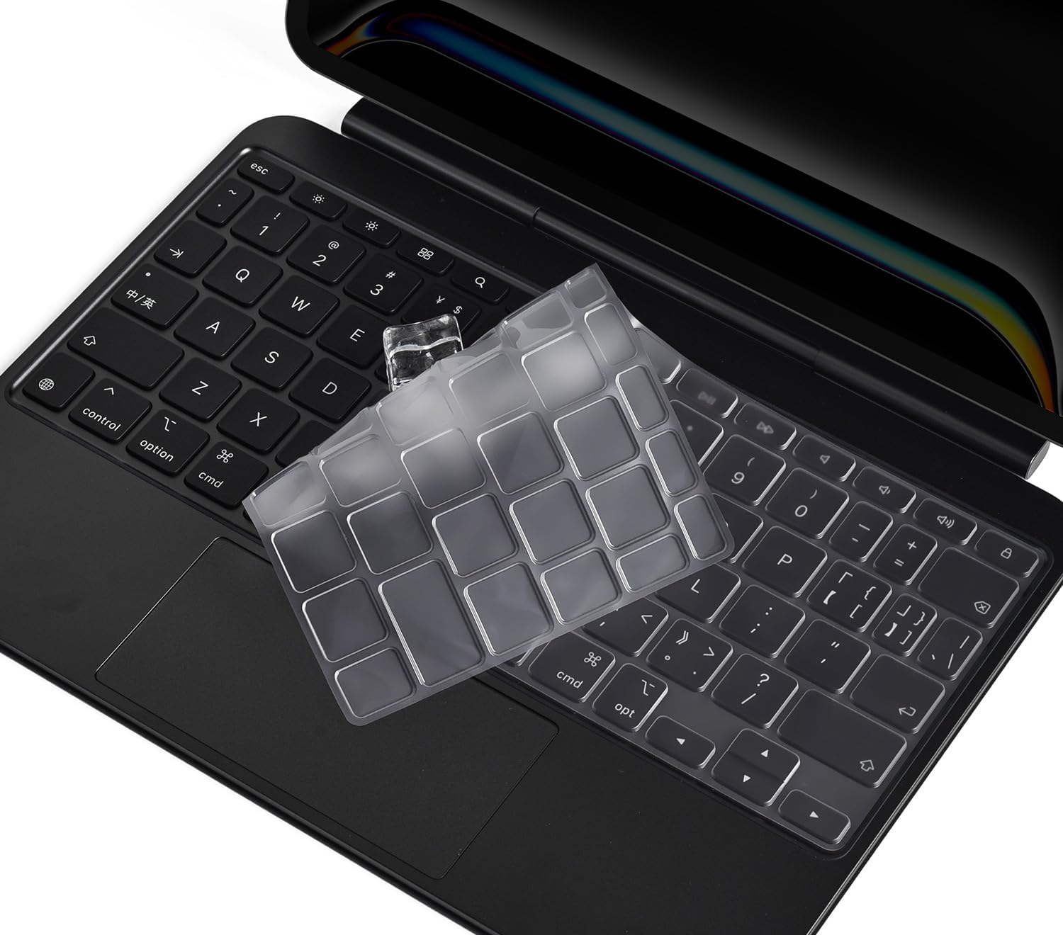 Premium Keyboard Cover Ultra Thin for 2026 Magic Keyboard(iPad Air 11 M4 M3 & Pro 11 M5 M4), Magic Keyboard Folio(iPad A16 & iPad 10th Gen), iPad Pro 11-in Protector Skin Accessories