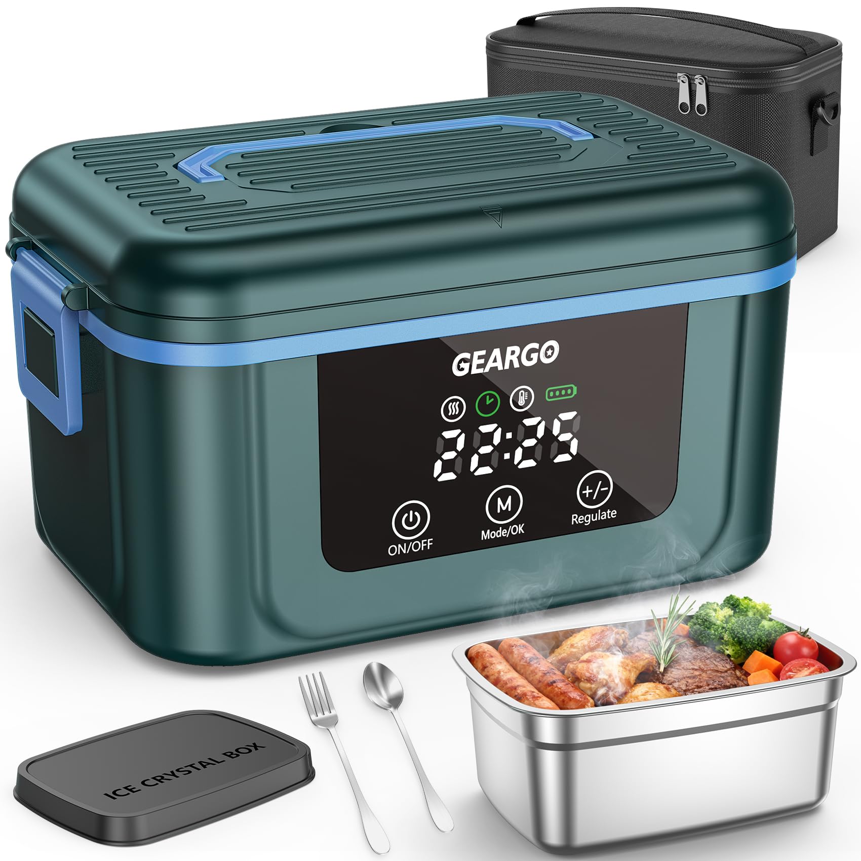 GEARGO 2026 Upgraded Cordless Electric Lunch Box