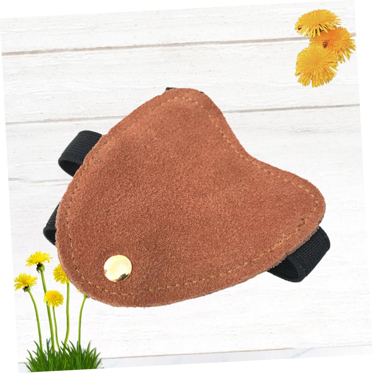 POPETPOP 2 Pcs Protective Gloves Finger Cover Elastic Band Comfortable Tear Resistant Ideal for Archery Hunting and Outdoor Recreation