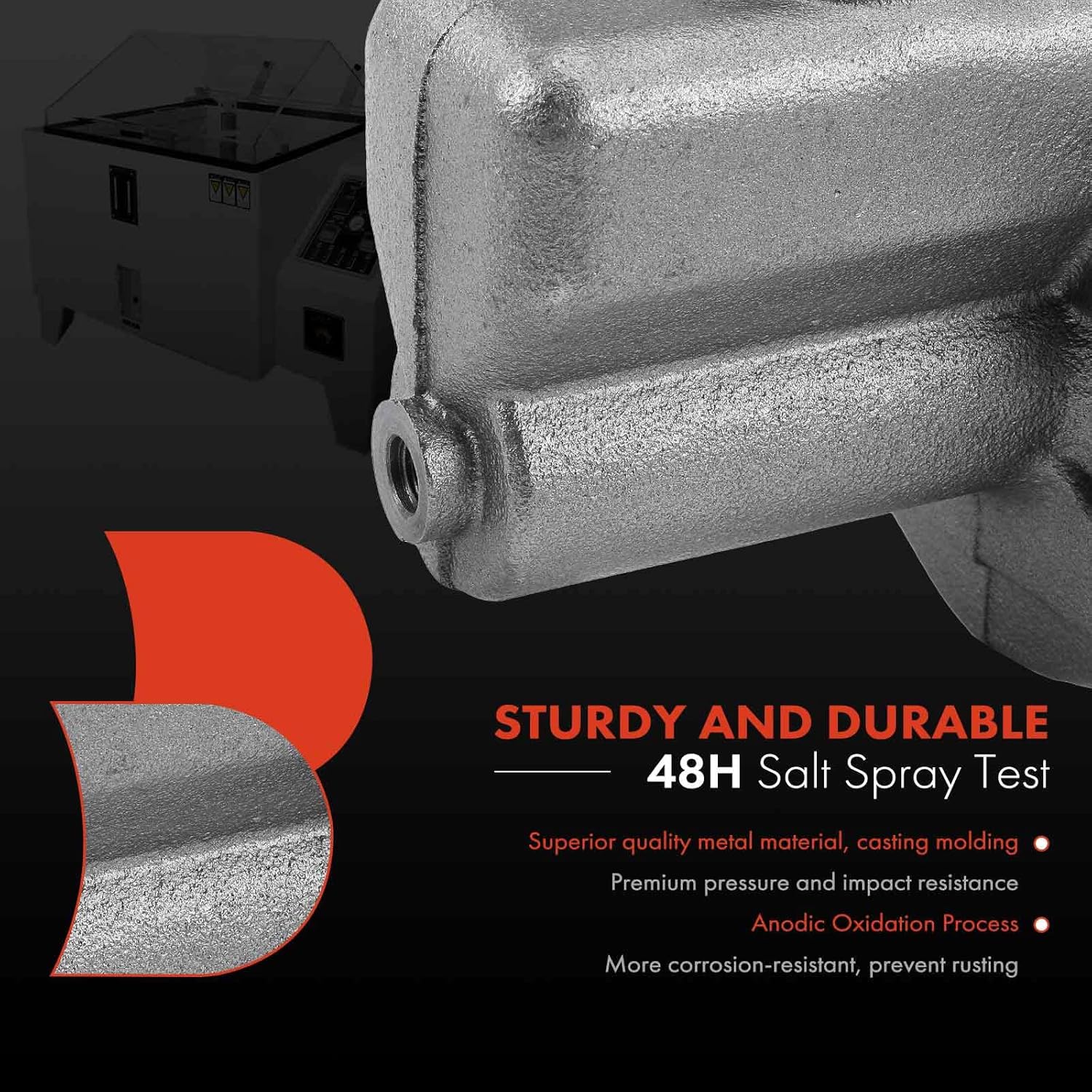 A-Premium Brake Master Cylinder with Reservoir and Cap Compatible with Ford Vehicles - F-500 1975-1977, F700 1973-1979, F7000 1973-1979 - Replaces D3TZ2140G