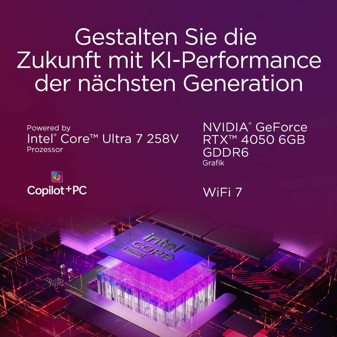 Lenovo Yoga All in One PC | 31.5" UHD Display | Intel Core Ultra 7 258V | 32GB RAM | 1TB SSD | NVIDIA GeForce RTX 4050 | Windows 11 Pro | QWERTZ | grau | inkl. Tastatur & Maus | 2 Jahre Premium Care