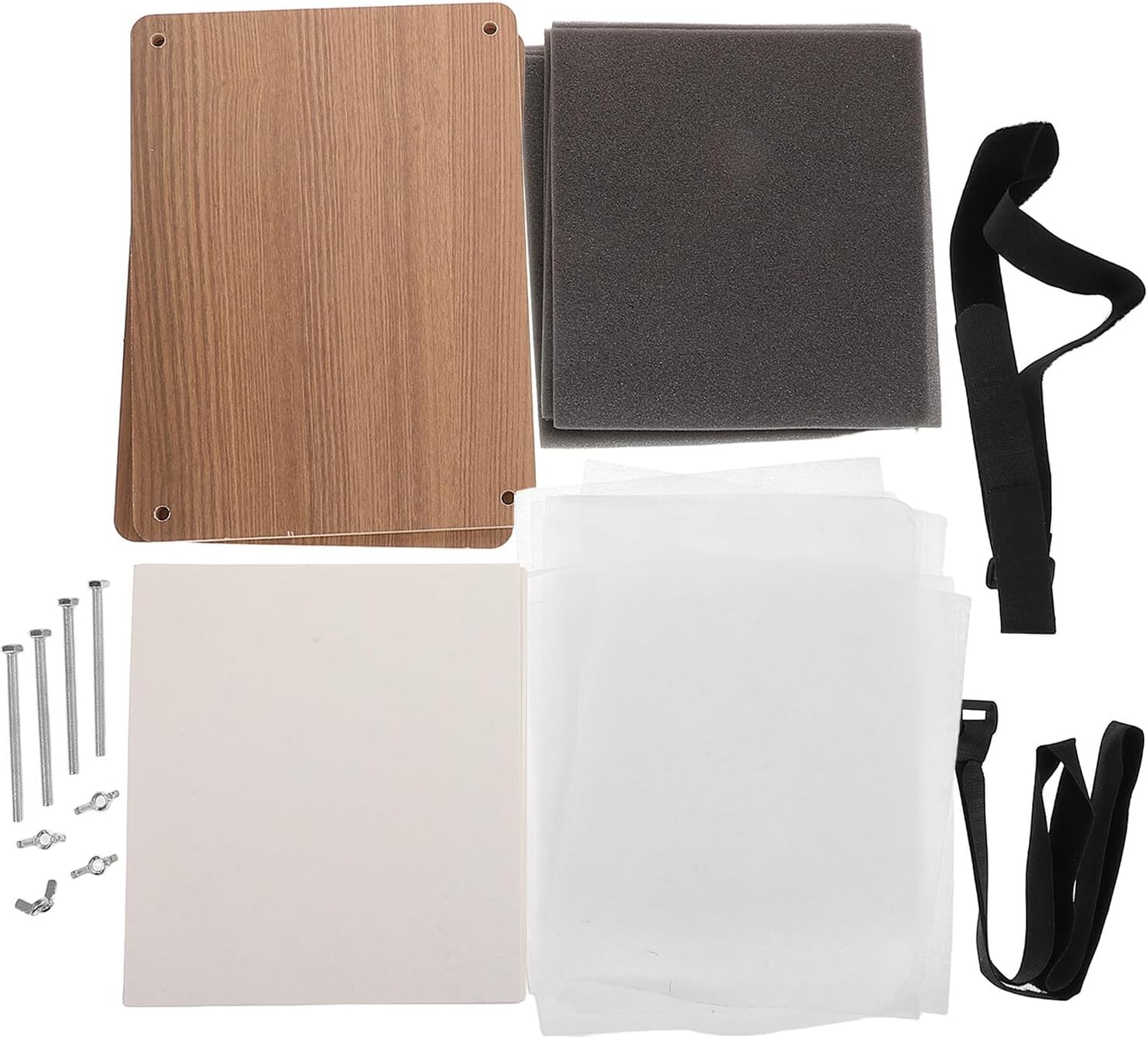 SOPOTUTU DIY Wooden Flower Press Kit Simple Plant Pressing Tool for Wedding Flower Preservation Crafting and Dried Floral Art Projects